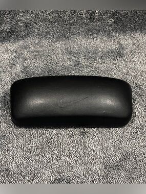 Nike black hard clamshell glasses case